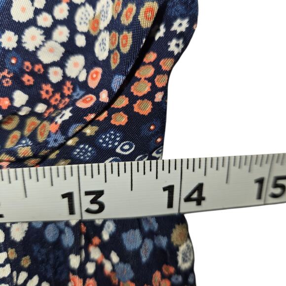 Kaileigh Stitch Fix Women XL Tasha Knit Mini Dress Ditsy Floral Navy Stretch NWT - Picture 12 of 15